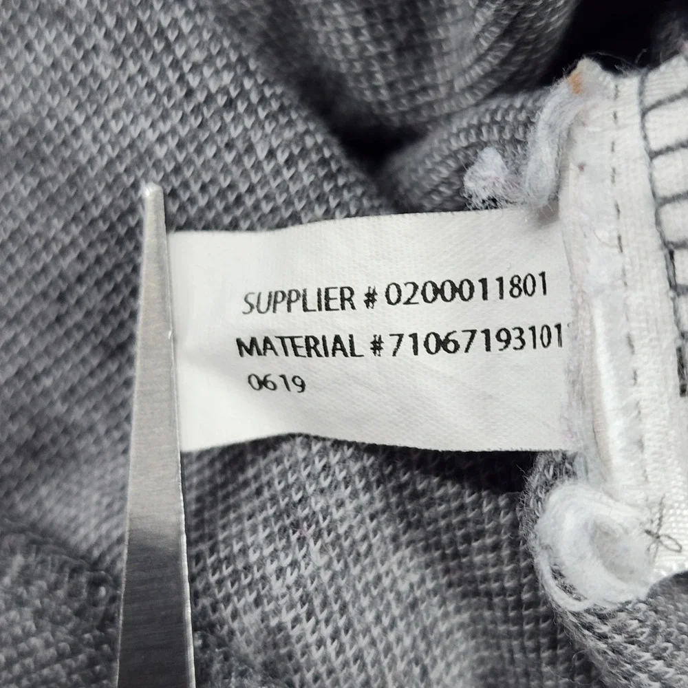 Polo Ralph Lauren Sweatshirt‎ Mens XXL Gray Pullover 1/4 Zip Mock Neck Pony